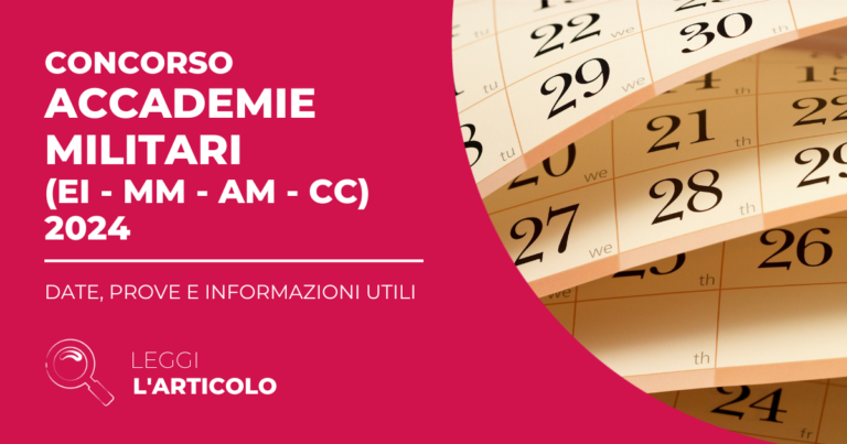 Concorso Accademie 2024: Date, Prove E Informazioni Utili