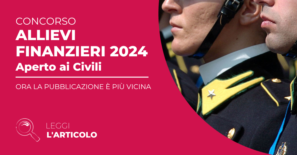 Concorso Allievi Finanzieri 2024