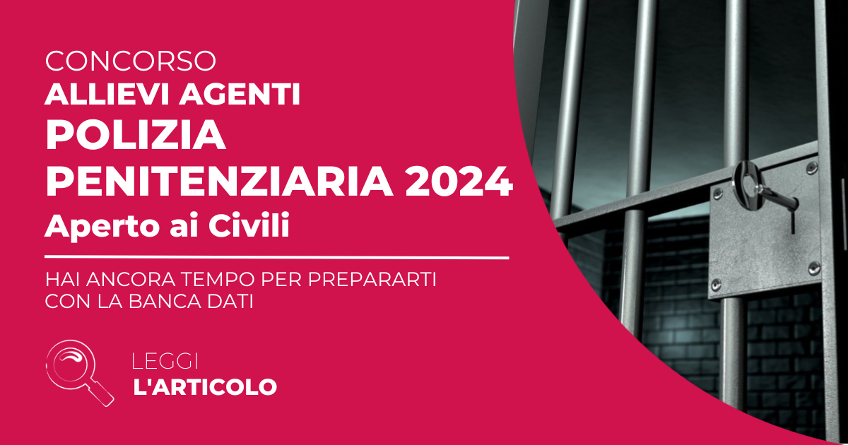 Concorso Penitenziaria 2024