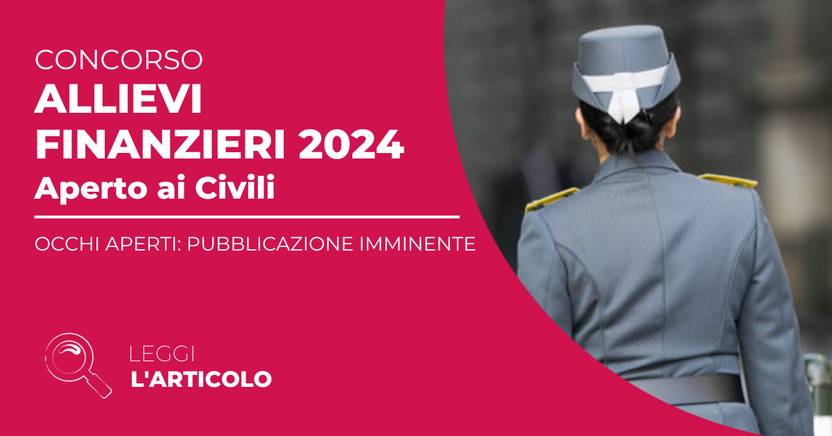 Concorso Guardia di Finanza 2024