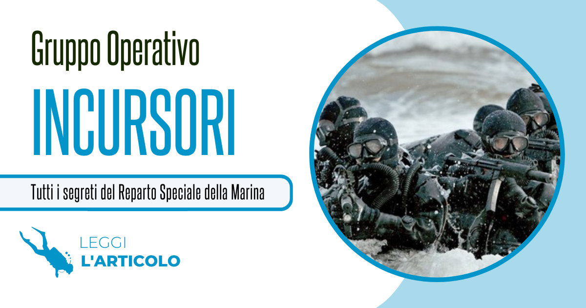 GOI Marina Militare: tutti i segreti del Gruppo Operativo Incursori