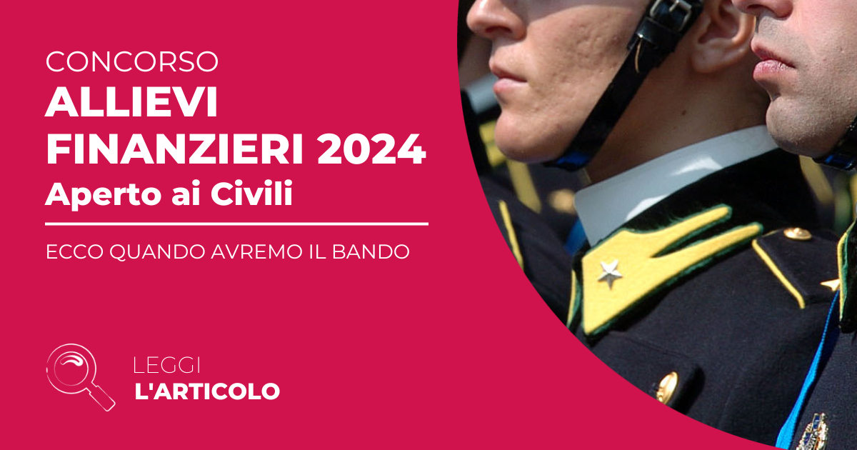 Concorso Finanza 2024