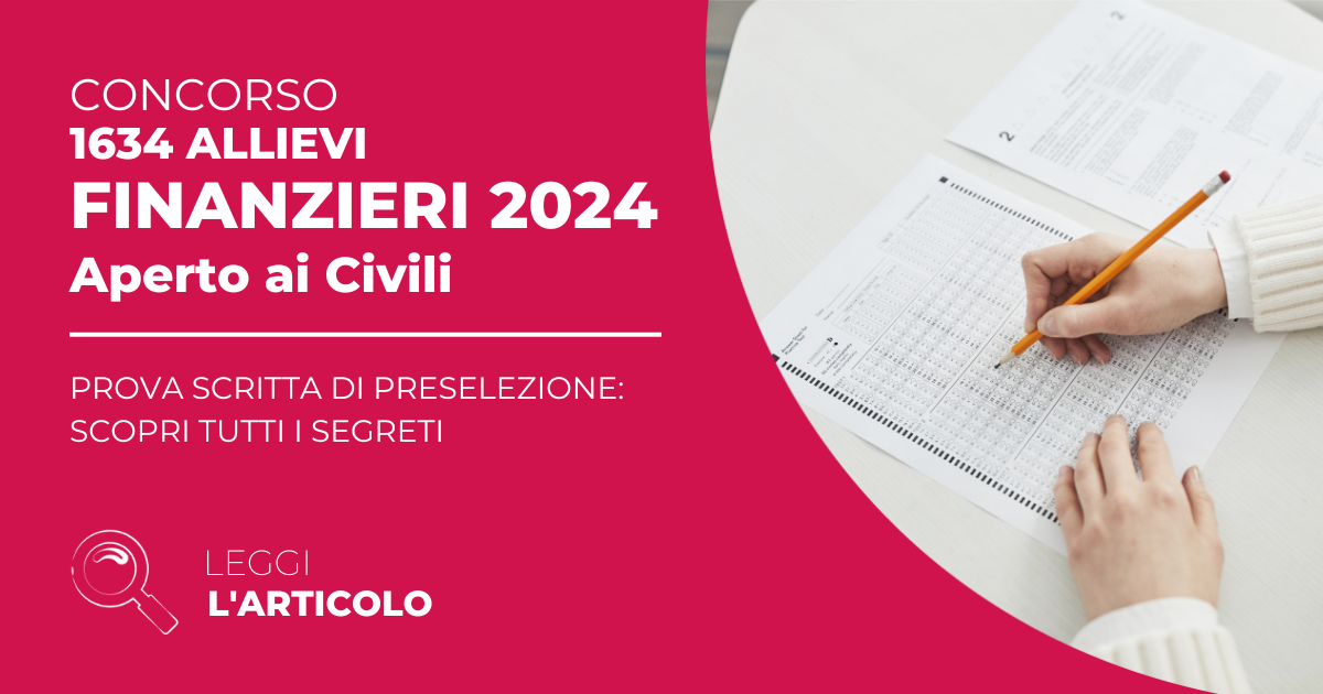 Preselettiva Concorso Finanza 2024