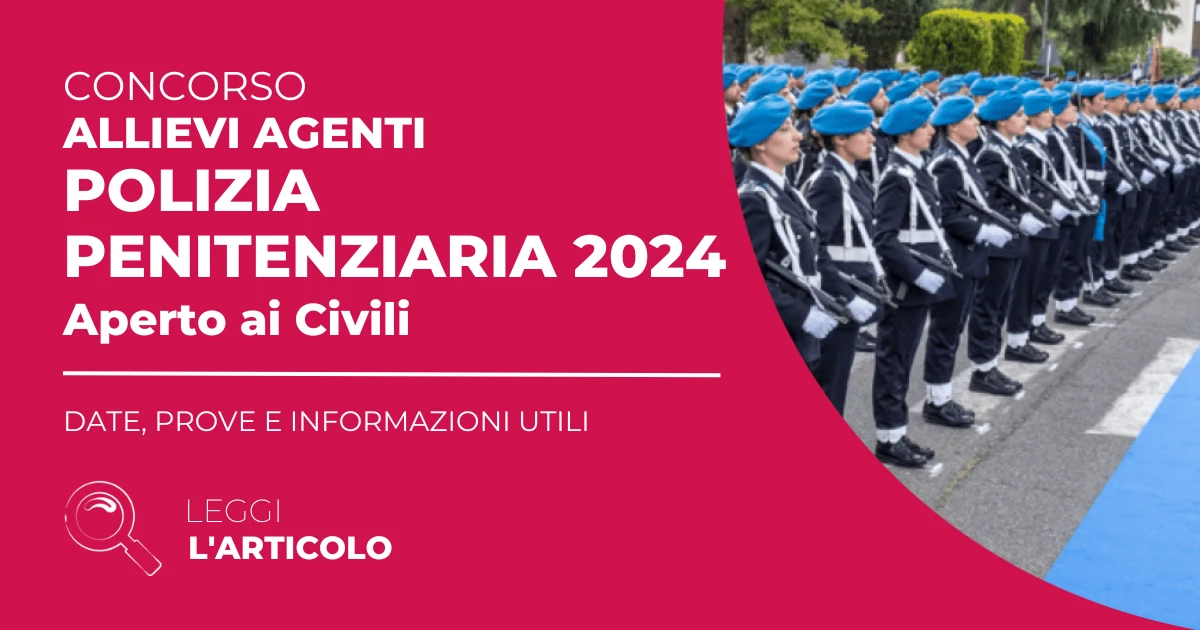 Concorso Polizia Penitenziaria 2025